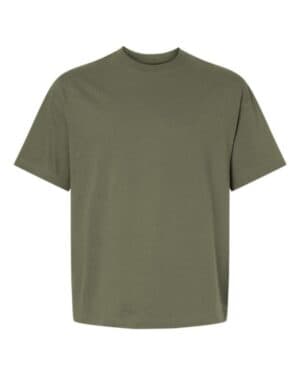 FATIGUE GREEN Hanes 5180R beefy-t retro street t-shirt