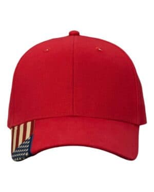 RED/ USA Kati AM350 usa flag cap