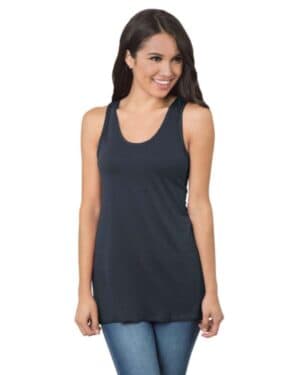 Bayside 9600 women's triblend racerback tank top