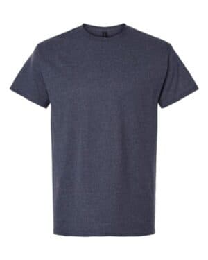 HEATHER NAVY Gildan 3000 light cotton t-shirt