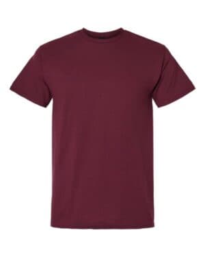 MAROON Gildan 3000 light cotton t-shirt