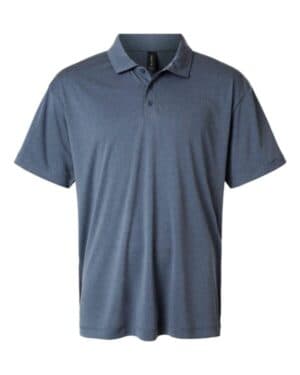 HEATHER NAVY Allpro 41800 pro-lock performance polo