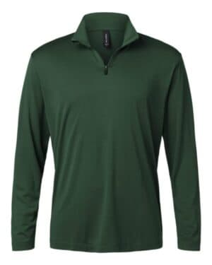 FOREST GREEN Allpro 41870 pro-lock performance quarter-zip pullover