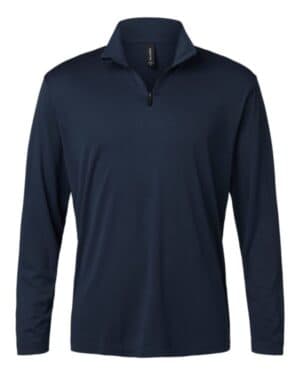 NAVY Allpro 41870 pro-lock performance quarter-zip pullover