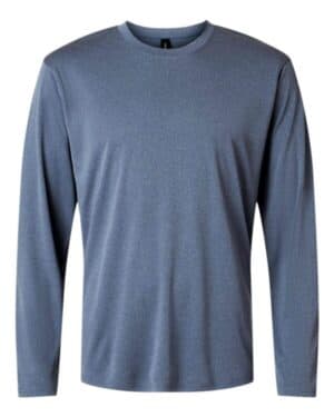 HEATHER NAVY Allpro 48400 pro-lock performance long sleeve t-shirt