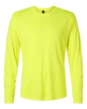 NEON YELLOW Allpro 48400 pro-lock performance long sleeve t-shirt