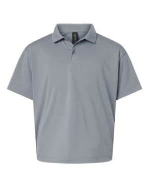 HEATHER STEEL Allpro 41800Y pro-lock youth performance polo