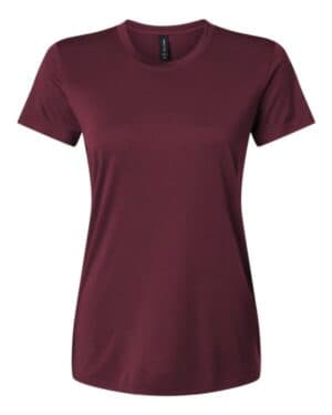 MAROON Allpro 48000L pro-lock women's performance t-shirt