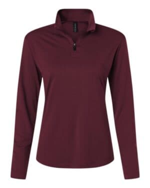 MAROON 41870L pro-lock women's performance quarter-zip pullover