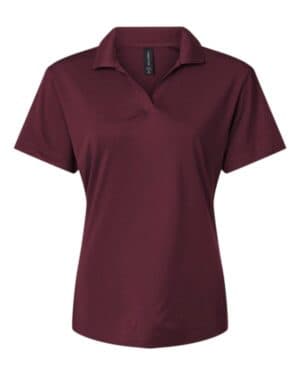 MAROON Allpro 41800L pro-lock women's performance polo