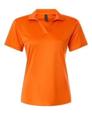 NEON ORANGE Allpro 41800L pro-lock women's performance polo