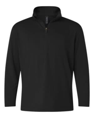 BLACK 41870Y pro-lock youth performance quarter-zip pullover
