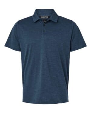 NAVY MELANGE Allpro 4HM00 performance mlange polo