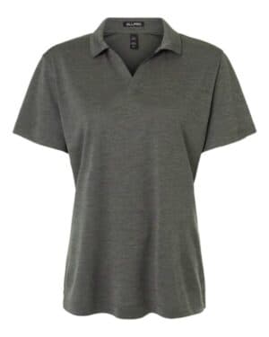 CHARCOAL MELANGE Allpro 4HM00L women's performance mlange polo