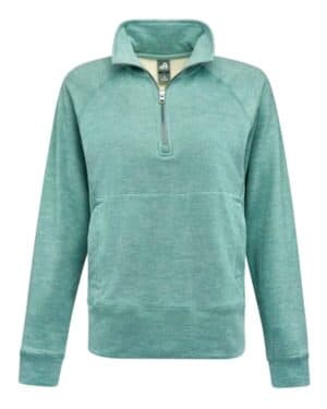 ELECTRIC JADE 8743 women's electric fleece quarter-zip sweatshirt