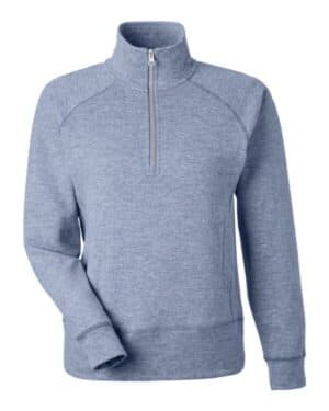 ELECTRIC MIDNIGHT 8743 women's electric fleece quarter-zip sweatshirt