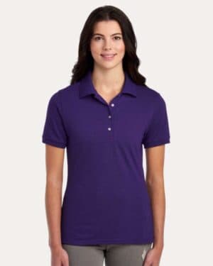 Jerzees 437F women's dri-power polo