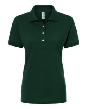 FOREST GREEN Jerzees 437F women's dri-power polo