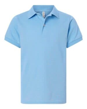 LIGHT BLUE Jerzees 437K youth dri-power polo