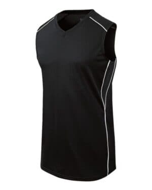 BLACK/ BLACK/ WHITE Augusta sportswear 312162 women's dynamite jersey