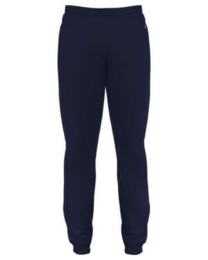 NAVY Badger 2475 youth performance fleece joggers