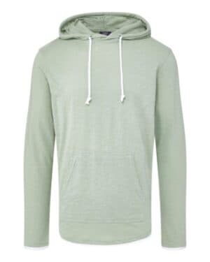 GREENSTONE Mv sport 24401 miles slub hooded long sleeve t-shirt