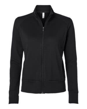 Adidas A1007 women's ultimate textured full-zip jacket