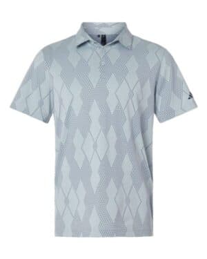 WONDER BLUE Adidas A2008 ultimate textured polo
