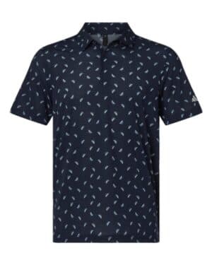COLLEGIATE NAVY/ WONDER SILVER Adidas A2012 ultimate mesh polo