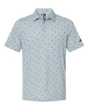 WONDER BLUE/ COLLEGIATE NAVY Adidas A2012 ultimate mesh polo