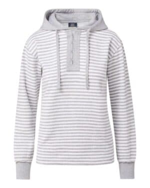 Mv sport W24128 women's alina henley hooded sweatshirt