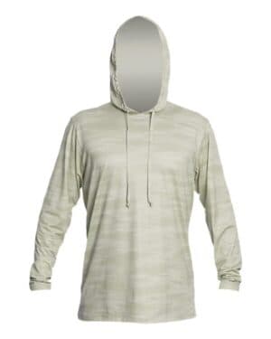 STONE CAMO Anetik MVLPRH8 low pro tech hooded long sleeve t-shirt