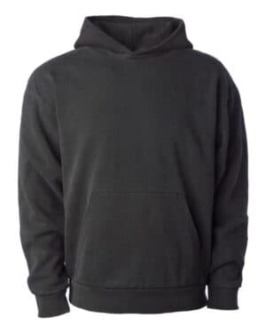 PIGMENT BLACK Independent trading co IND330BLV boulevard heavyweight hooded sweatshirt
