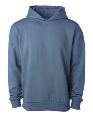 STORM BLUE Independent trading co IND330BLV boulevard heavyweight hooded sweatshirt