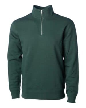 ALPINE GREEN Independent trading co SS4600QZ midweight quarter-zip pullover