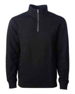 BLACK Independent trading co SS4600QZ midweight quarter-zip pullover