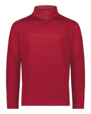 SCARLET Augusta sportswear 7011 pursuit quarter-zip