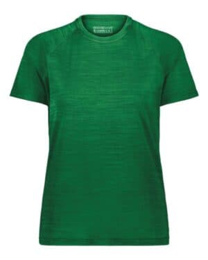DARK GREEN HEATHER Holloway 222754 eco revive women's all-pro t-shirt