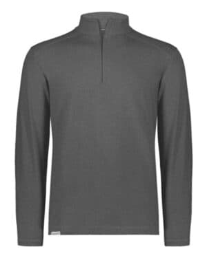 CARBON HEATHER Holloway 223553 eco revive ventura soft knit quarter-zip