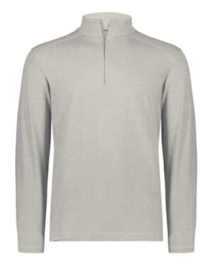 GREY HEATHER Holloway 223553 eco revive ventura soft knit quarter-zip