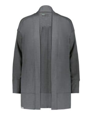 CARBON HEATHER Holloway 223705 eco revive women's ventura cardigan