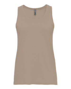 TAN Next level 3933 women's cotton tank