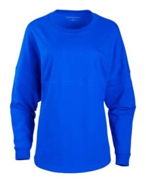 Boxercraft BW3514 women's pom pom long sleeve jersey t-shirt
