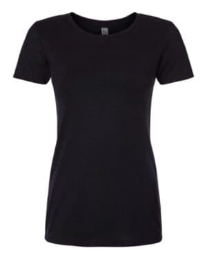 BLACK Next level 6710 womens triblend t-shirt