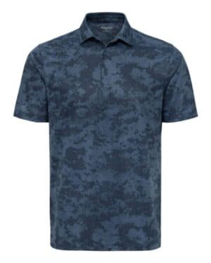 NAVY Paragon 171 monterey printed polo