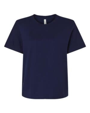 NAVY Bella canvas 6110 women's 6 oz heavyweight tee