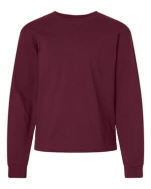 Bella canvas 3511Y youth 6oz heavyweight long sleeve tee