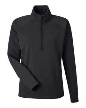 BLACK J america 8754 women's apex fleece quarter-zip pullover