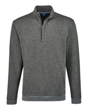 CHARCOAL HEATHER Nautica N18090 explorer fleece quarter-zip
