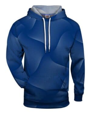 Badger 1413 warp hooded sweatshirt